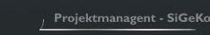 Projektmanagent - SiGeKo 